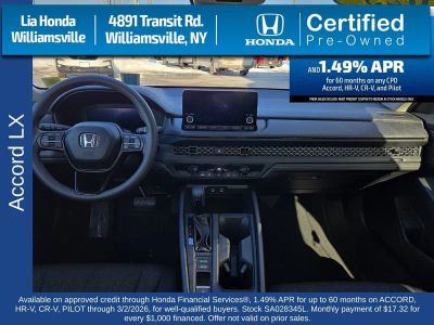 2025 Honda Accord Sedan LX CVT - Photo 15