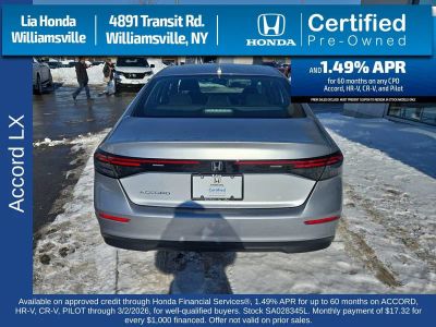 2025 Honda Accord Sedan LX CVT - Photo 5