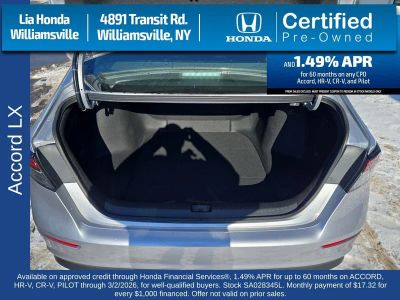 2025 Honda Accord Sedan LX CVT - Photo 25