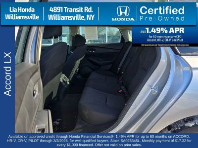 2025 Honda Accord Sedan LX CVT - Photo 24