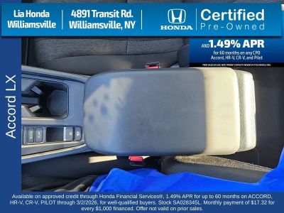 2025 Honda Accord Sedan LX CVT - Photo 23