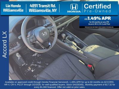 2025 Honda Accord Sedan LX CVT - Photo 26