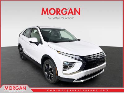 2024 Mitsubishi Eclipse Cross SE in White Diamond Pearl — front three-quarter view