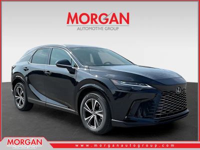 2026 Lexus RX 350h Premium in Caviar — front three-quarter view