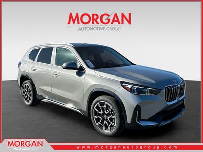 2026 BMW X1 xDrive28i in Silver — front three-quarter view