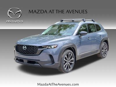 2026 Mazda CX-50 2.5 S Premium in Gray — front three-quarter view