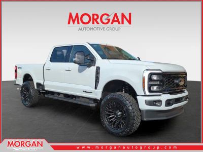 2026 Ford F-250SD Lariat in White — front three-quarter view
