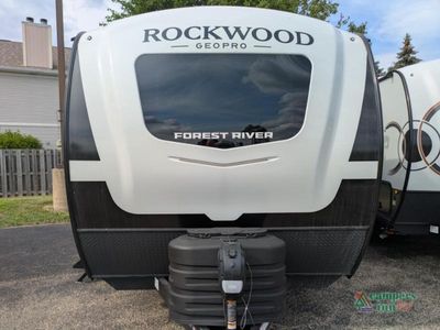 2026 Forest River RV Rockwood GEO Pro — front three-quarter view