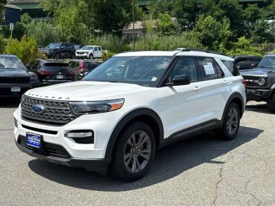 2023 Ford Explorer — rear three-quarter view