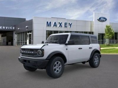 2026 Ford Bronco Big Bend® in Oxford White — front three-quarter view