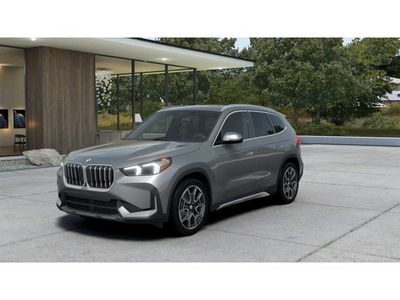 2026 BMW X1 xDrive28i xDrive28i in Space Silver Metallic — front three-quarter view