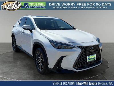 2024 Lexus NX 350 Premium in Eminent White Pearl — front three-quarter view