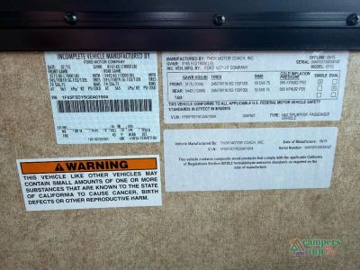2016 Thor Motor Coach Windsport — photo 42 view