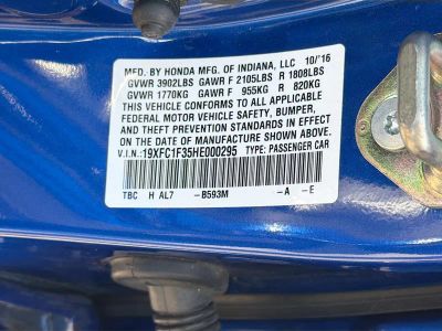 2017 Honda Civic Sedan — photo 41 view