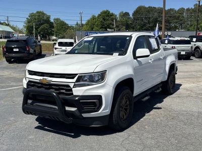 2021 Chevrolet Colorado — rear three-quarter view