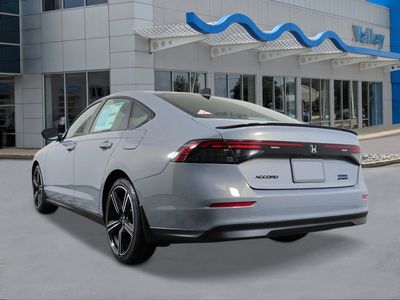 2026 Honda Accord Hybrid — rear three-quarter view