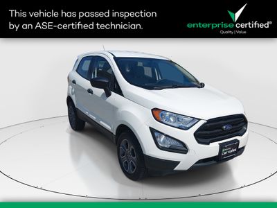 2022 Ford EcoSport S 4WD — front three-quarter view