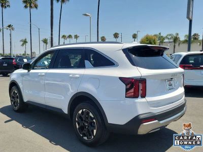 2024 Kia Sorento — rear three-quarter view