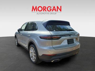 2021 Porsche Cayenne — rear three-quarter view