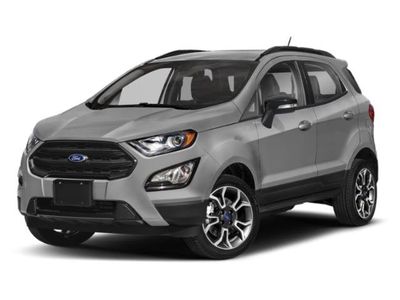 2020 Ford EcoSport SES in Moondust Silver Metallic — front three-quarter view