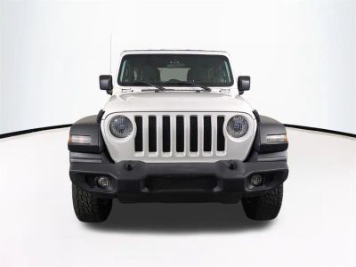 2019 Jeep Wrangler — rear three-quarter view