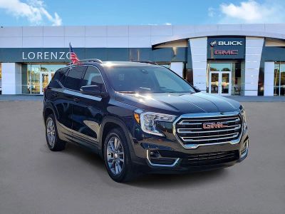 2022 GMC Terrain — rear three-quarter view