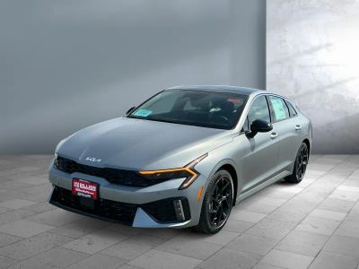 2026 Kia K5 — front three-quarter view