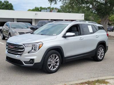 2022 GMC Terrain — rear three-quarter view