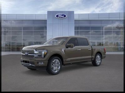 2026 Ford F-150 in T9 Gray — front three-quarter view