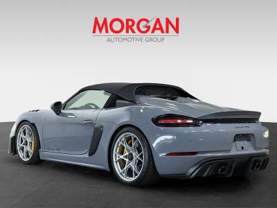 2025 Porsche 718 Spyder — rear three-quarter view