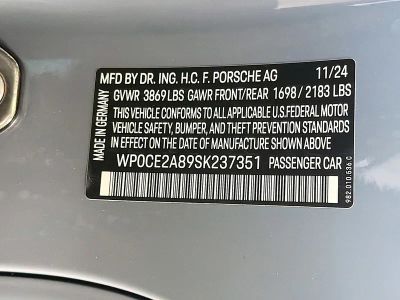 2025 Porsche 718 Spyder — photo 38 view