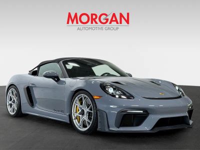 2025 Porsche 718 Spyder — engine compartment view