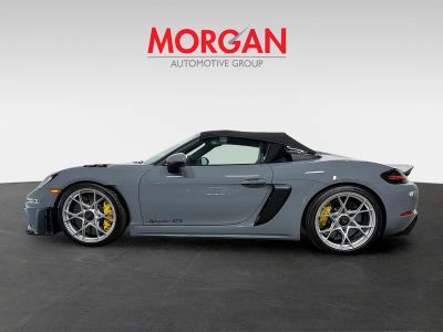 2025 Porsche 718 Spyder — side profile view
