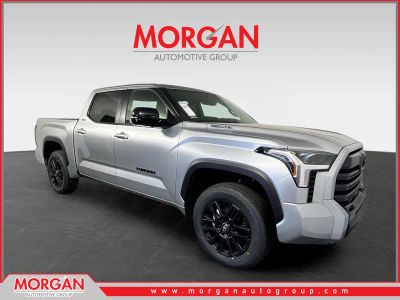 2026 Toyota Tundra 4WD Limited Hybrid in Celestial Silver Metallic — front three-quarter view