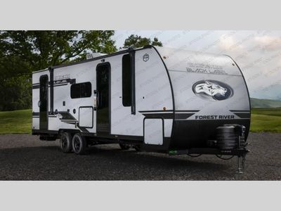 2026 Forest River Cherokee Grey Wolf Black Label — front three-quarter view