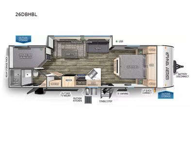 2024 Forest River RV Cherokee Grey Wolf Black Label - Photo 2