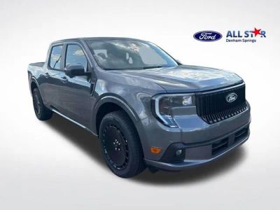 2026 Ford Maverick Lobo High in Gray Metallic — front three-quarter view