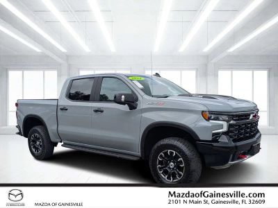 2024 Chevrolet Silverado 1500 ZR2 in Gray — front three-quarter view