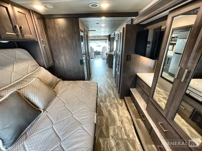 2023 Thor Motor Coach Challenger — engine compartment view