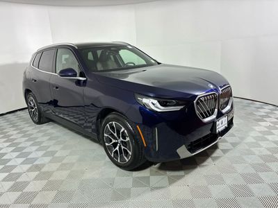 2025 BMW X3 30 xDrive — rear three-quarter view