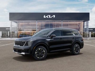 2026 Kia Sorento — rear three-quarter view