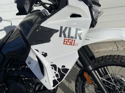 2025 Kawasaki KLR650 S Pearl Crystal White/Metallic Carbon Gray ABS - Photo 7