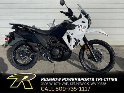2025 Kawasaki KLR650 S Pearl Crystal White/Metallic Carbon Gray ABS - Photo 2