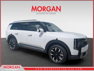 2027 Kia Telluride S in Glacial White Pearl — front three-quarter view