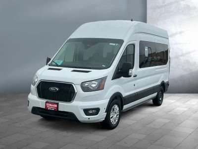 2024 Ford Transit Passenger Wagon — front three-quarter view