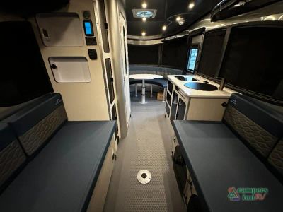 2027 Airstream Basecamp — rear three-quarter view