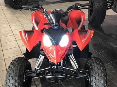 2026 Polaris Outlaw 110 EFI — side profile view