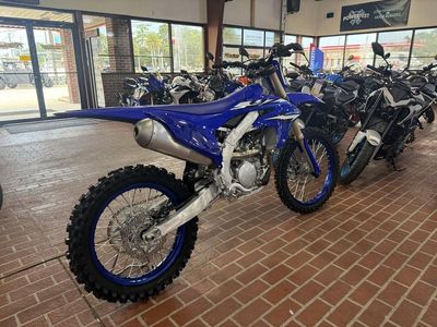 2026 Yamaha YZ250F Team Yamaha Blue — detail view