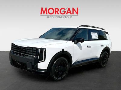 2027 Kia Telluride Hybrid — rear three-quarter view