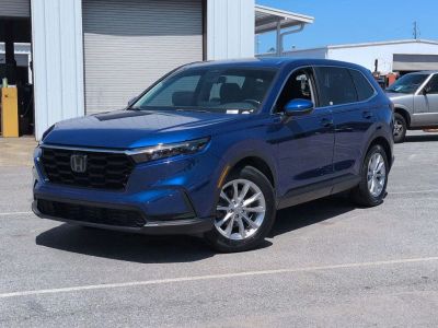 2024 Honda CR-V EX in Blue — front three-quarter view